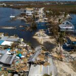 Hurricane Ian damage to a Florida home representing an unresolved or underpaid insurance claim
